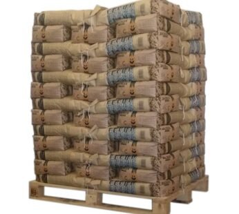 Badger Holzpellets – 65 × 15 kg Palette – 100 % Nadelholz, DINplus
