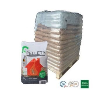 ERDA Holzpellets – 65 × 15 kg Palette (975 kg) – 100 % Nadelholz, ENplus A1