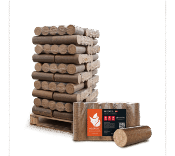 Heizfuxx Nestro XL Red Holzbriketts Hartholz 10kg x 30 Gebinde 300kg Palette