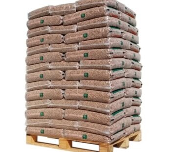 Natural Energie Holzpellets – 70 × 15 kg Palette – 100 % Nadelholz, DINplus