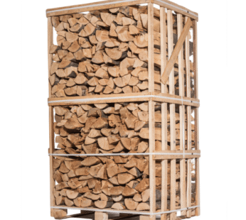 Kaminholz 45 cm – Mischung Hartholz (Eiche, Hainbuche, Buche, Esche) – 2 m³ – 2.6 Ster – luftgetrocknet