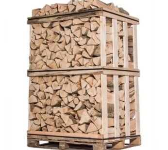 Getrocknetes Kaminholz – Palette 1 m³ (3 Ster) – Restfeuchte < 10 %
